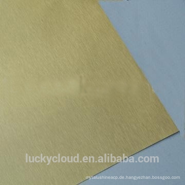 wall cladding ACP Brush Decoration material Aluminium composite panel